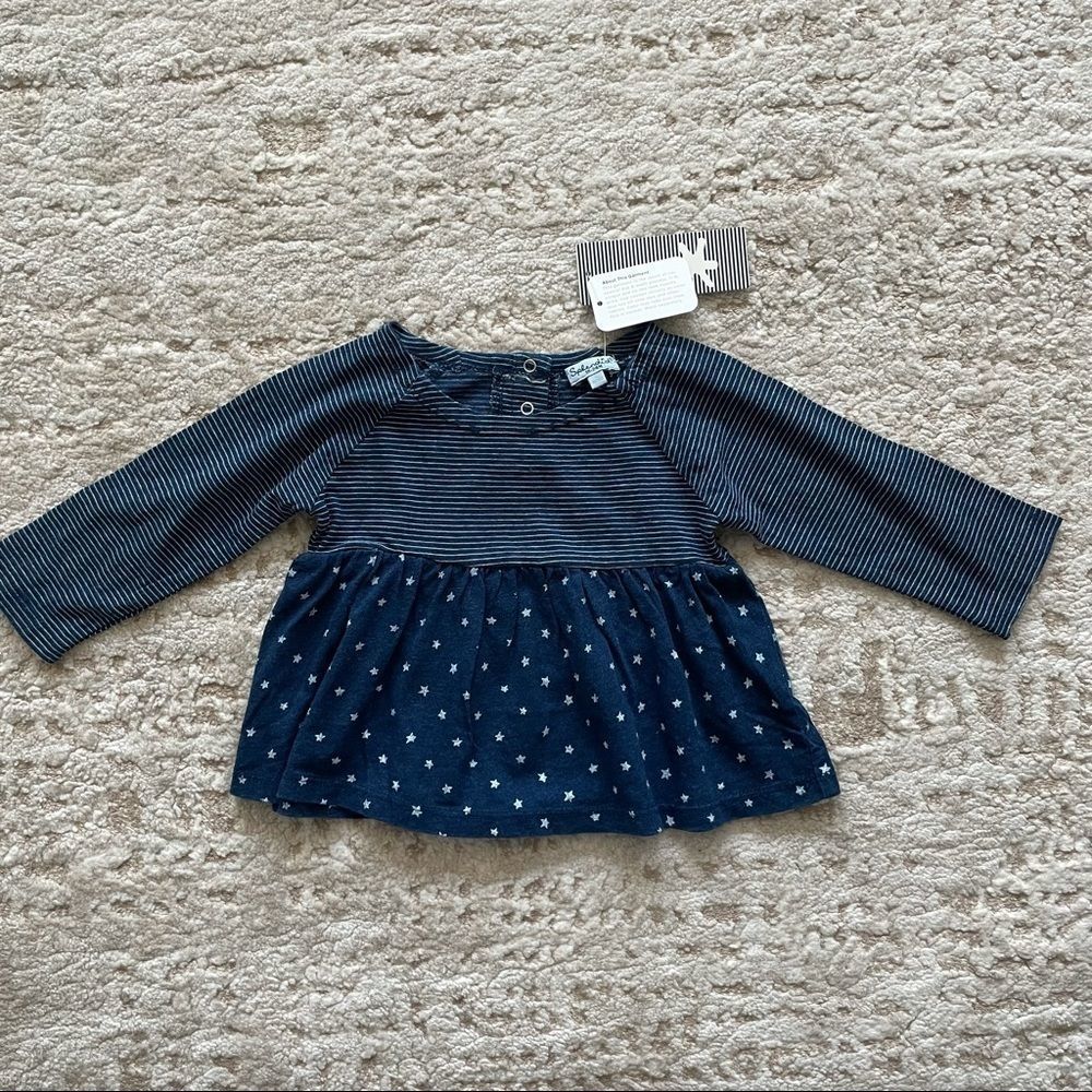Splendid Infant Girls Indigo Top